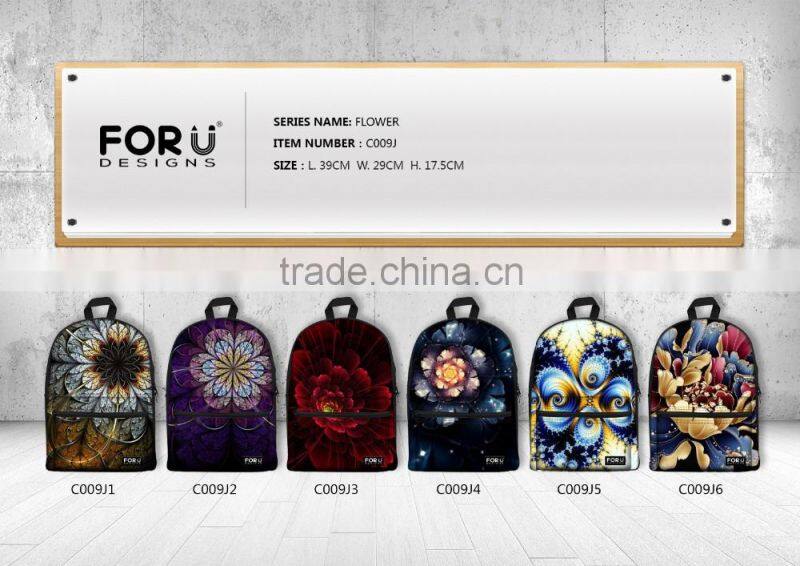 Top Newest Superb Quality Black Dog Backpack Bag For Student