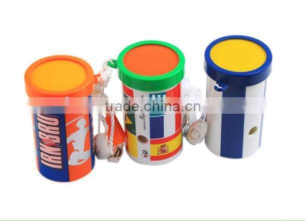 Plastic Mini Horns With Lanyards