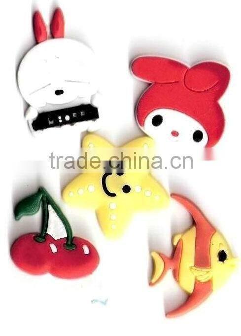 New Plastic PVC Shoe Buckle For Gifts