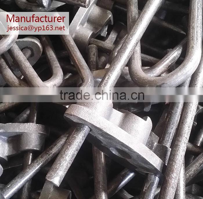 Manufactured Electrical power fittings LZ hot dip galvanized bow stay rod/ pole line hardware