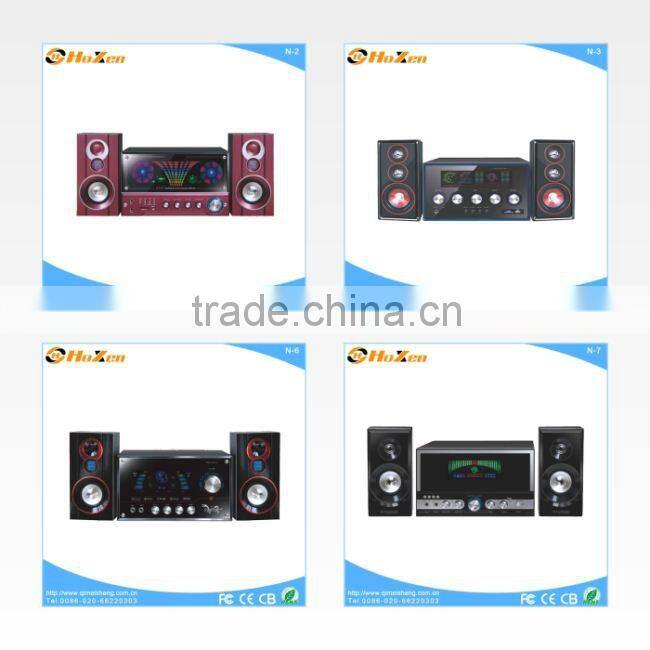 2013 tecnics perfect sound 2.1 home theater with karaoke function N-18