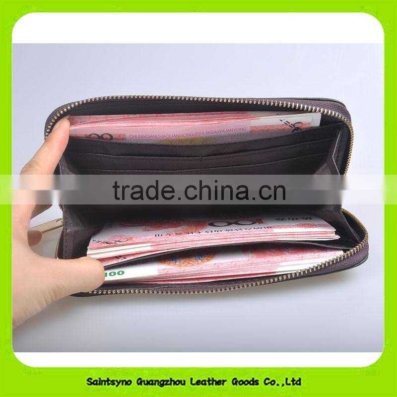 16793 Stock purse!! Good quality grid pattern PU leather purse
