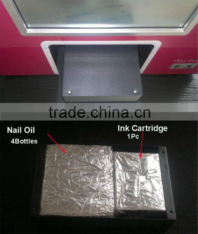 Digital photo nail printer