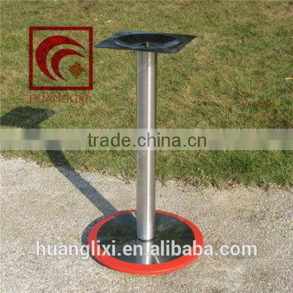 Round metal table base, stainless steel table legs, table footings,wholesale acrylic furniture legs,heavy duty table base