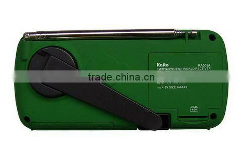 New style dynamo Solar Radio with FM/AM/WB Band