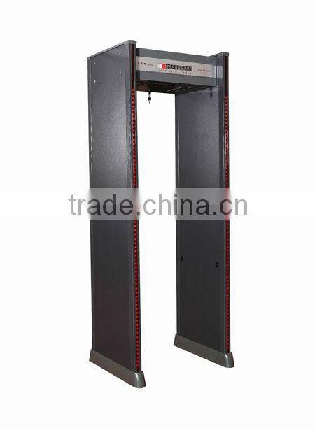 Waterproof type metal detecting security door