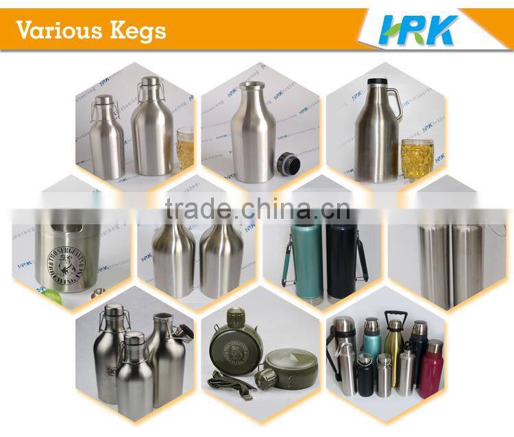 64OZ stainless mini keg insulated growler