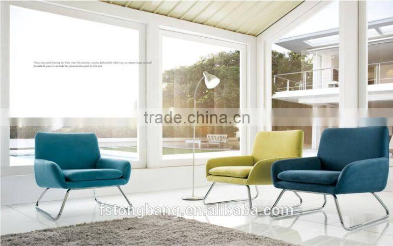 TB hot sale soft pu fancy living room chairs comfortable leisure chair