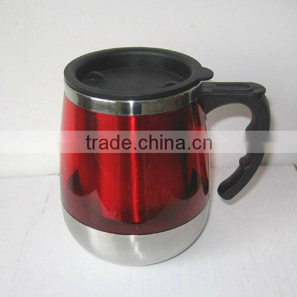Insulated stainless steel coffee mugs