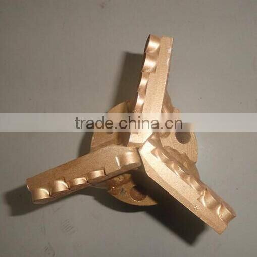 API 8 1/2" 3-Wings PDC Drag Bits/Alloy Steel Drag Bits