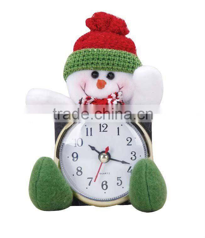 Wall clock with Santa claus