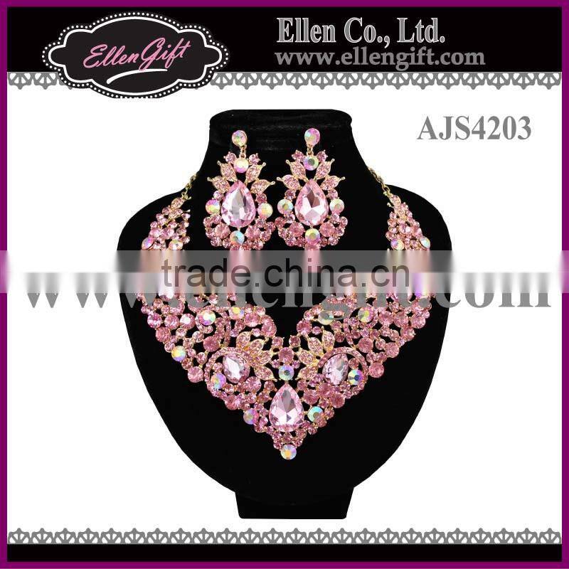 Dubai Lady Necklace Jewelry Set AJS4203