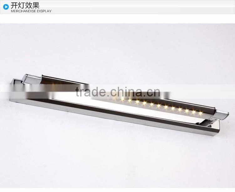 CE Rohs 5w line stainless steel indoor wall lamp led light 100-240V AC