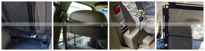 Mesh Pet Travel Back Car Seat Barrier