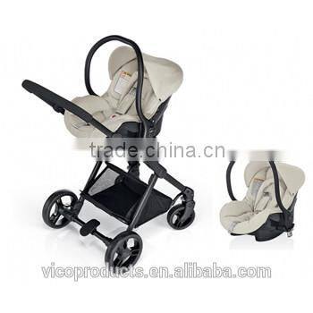 2016 mutifunction luxury lightweight baby stroller 3 in 1 with carrycot and carseat