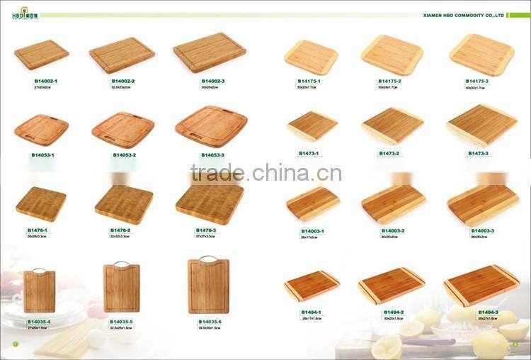 Bamboo Bread cutting board with knife set