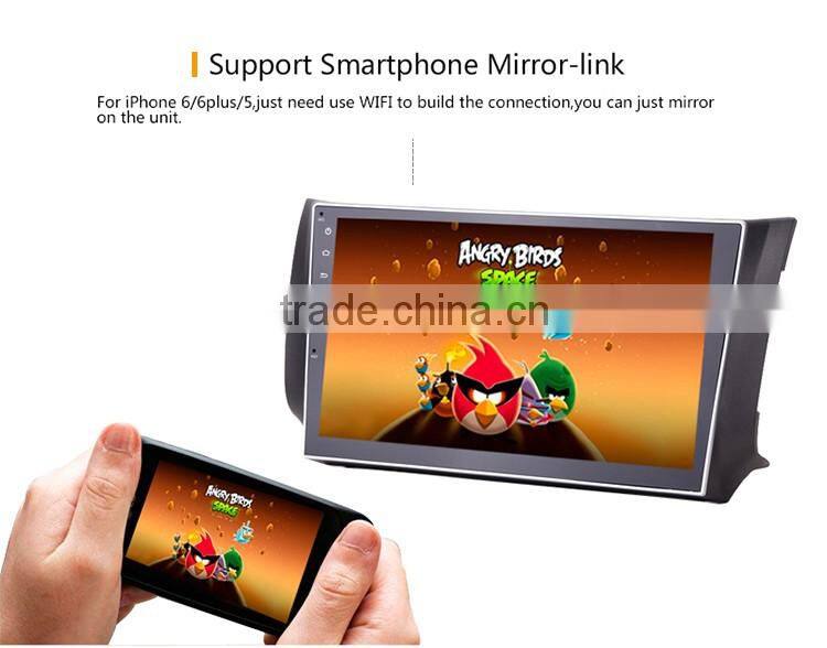 10.2 Inch Fast Response RK3188 Quad Core car player dvd with GPS for car