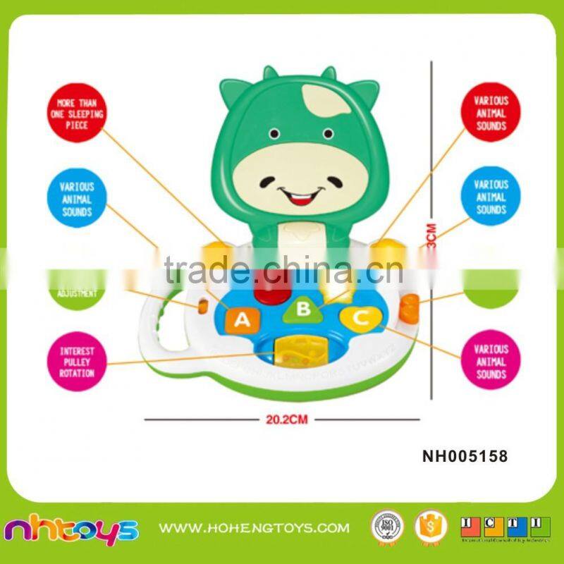 china supplier baby products plastic music duck