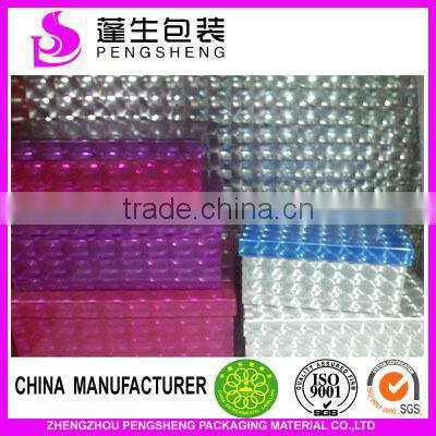 18mirco1206 PET Gold Coated Metallized PET thermal lamination Film for christmas packing and printing