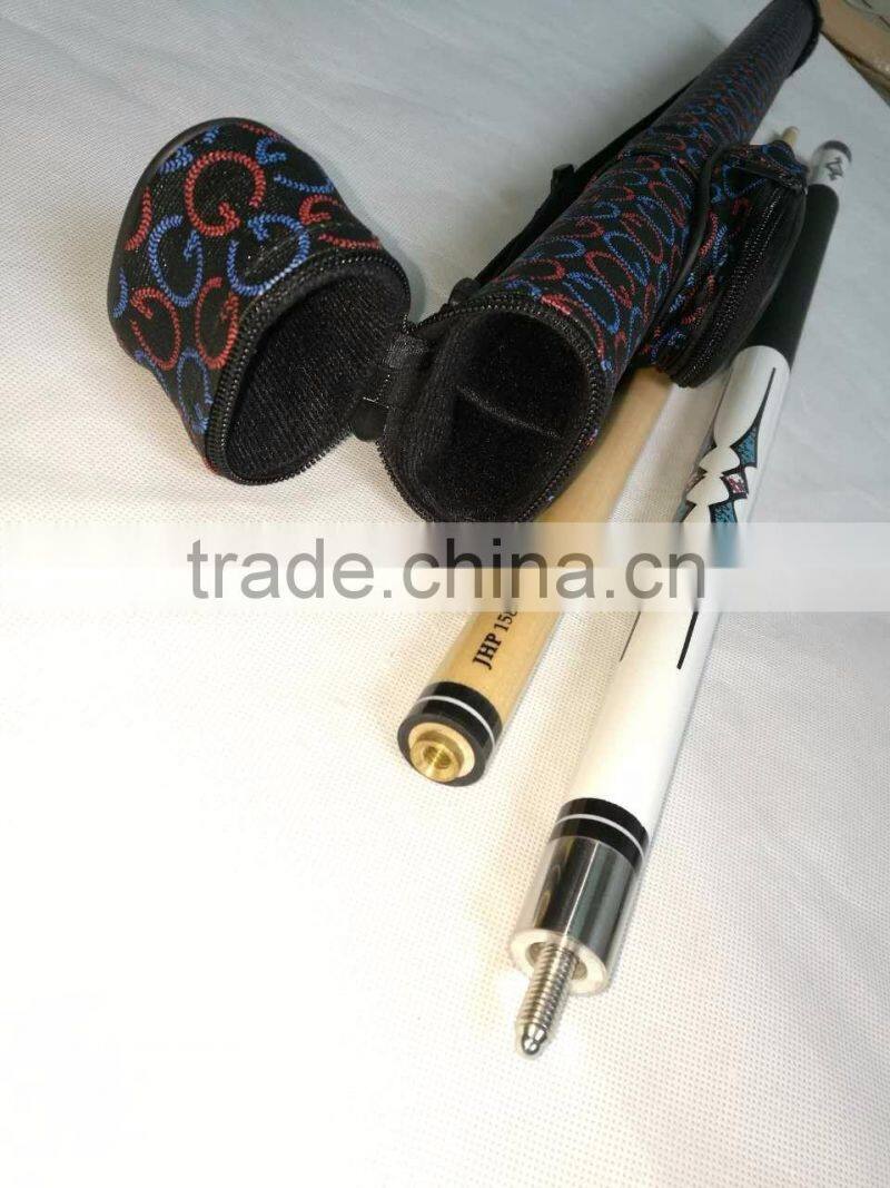57 inch High quality 1/2 joint Maple billiard pool cue set with cue case/ Billiard cue set / Factory promotion