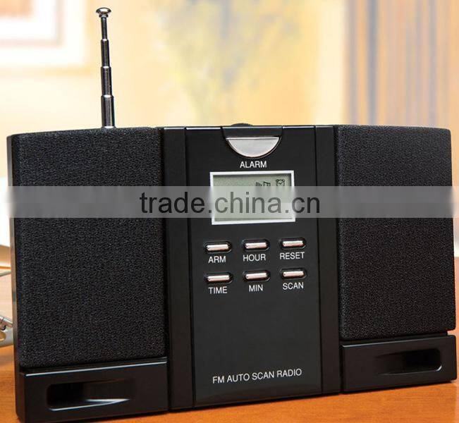 Hot sale high quality FM clock radio