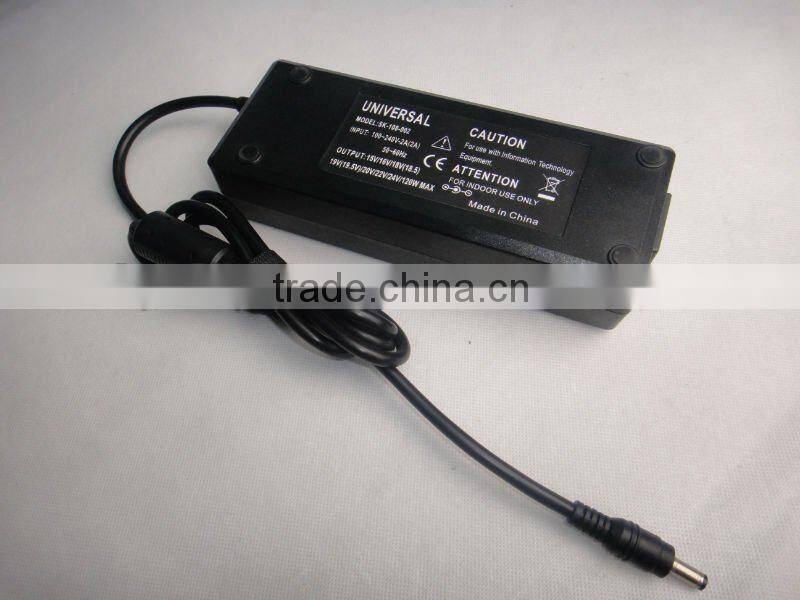 120w hi quality laptop Auotomatic universal AC adapter with USB/Swithching power adapter