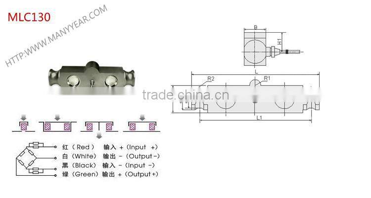 floor scale load cell, axle scale load cell