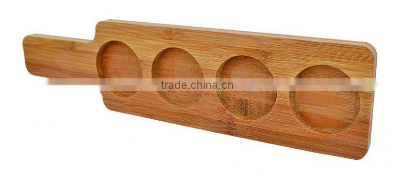 china factory BSCI christmas wooden floor standing candle holder