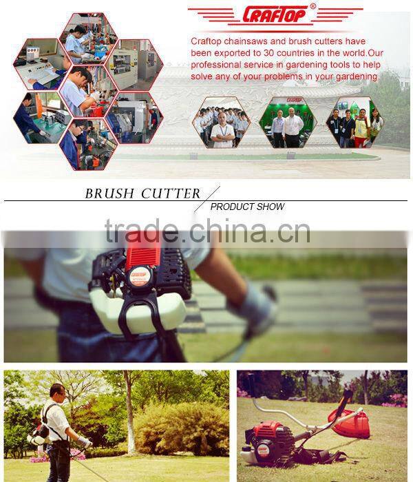 33cc shoulder or backpack brush cutter with CE certificated
