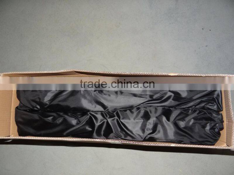 mesh arm folding chair with multiple cup holders