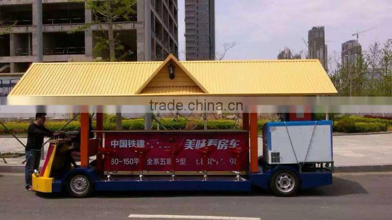 Electric Mobile store coffee kiosk/ice cream cart for sale