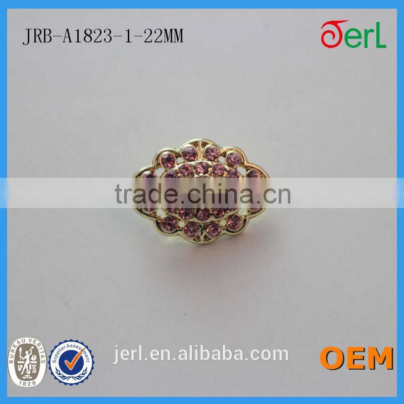 garment coat metal fashion rhinestone buttons