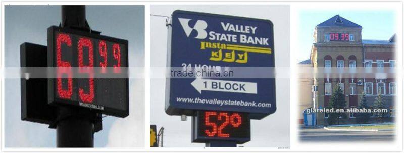 high quality digital calendar clock and temperature desktop