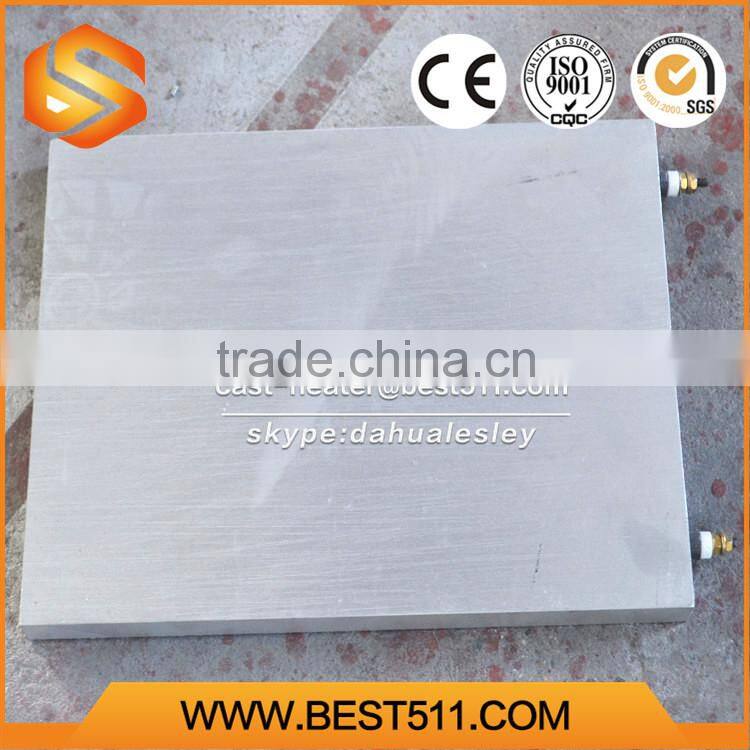 plastics extrusion machinery uesd casting aluminum heating plate