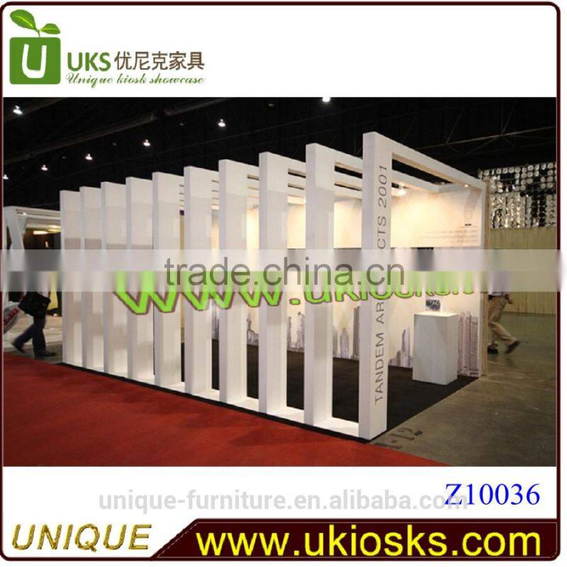 Attractive and Modern design booth/exhibition booth/exhibition booth 3x3