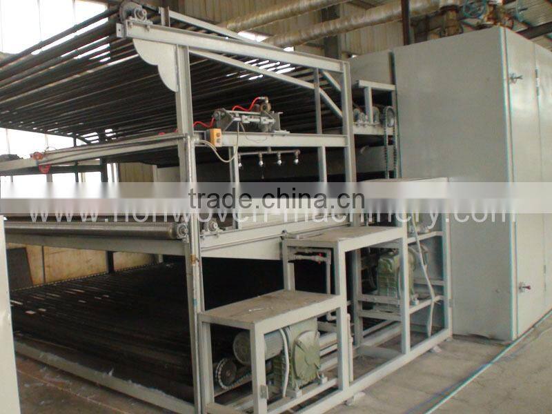 High performance Sail non woven machine oven for mattress production line