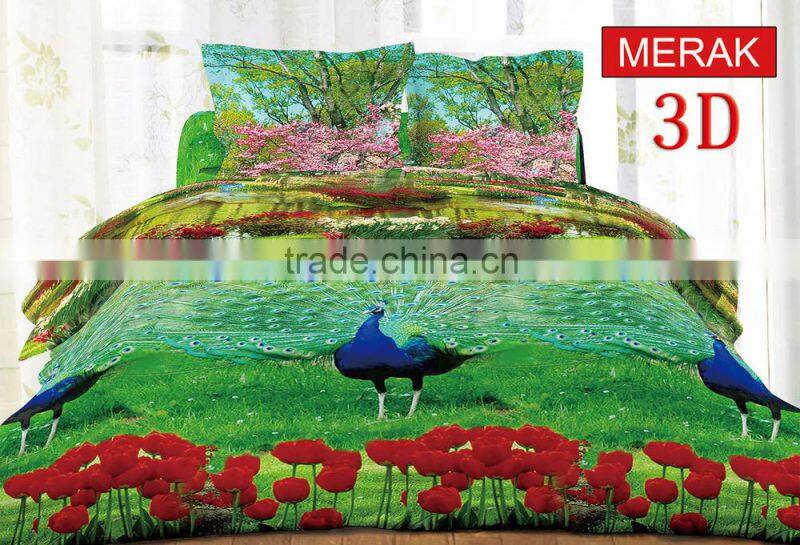3D bedsheet fabric