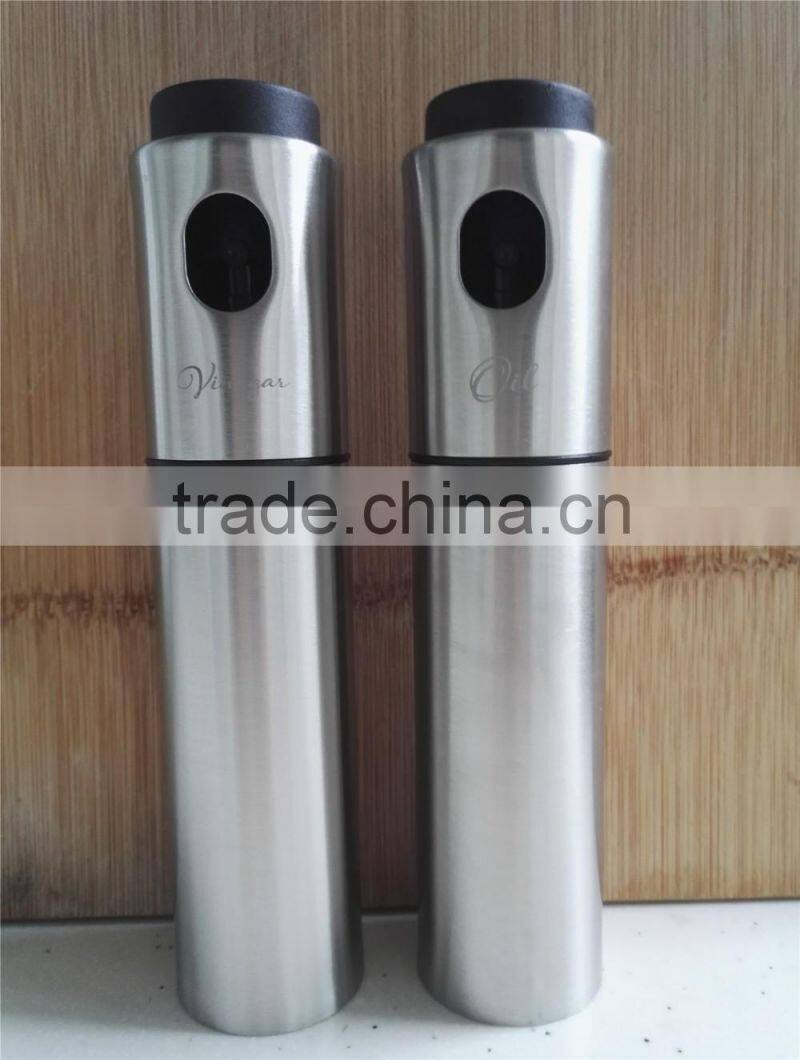 EC021AM High quality stainless steel cooking olive oil sprayer with funnel