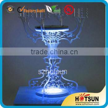 acrylic bottle display rack with LED light