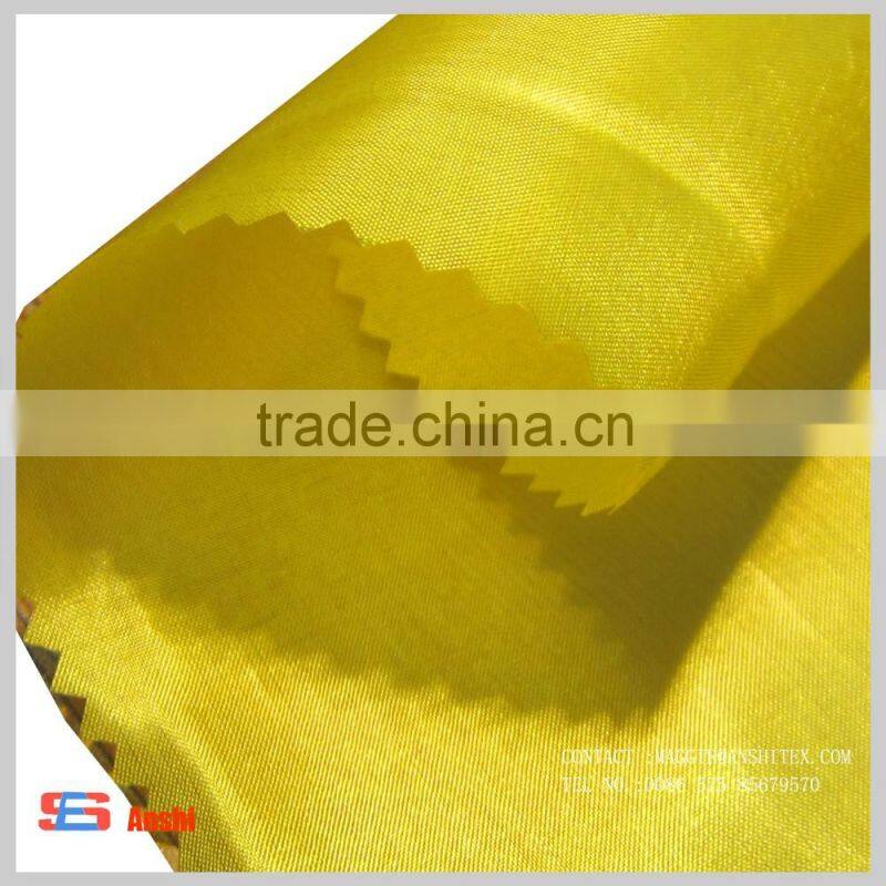 Polyester 210t Habutai fabric taffeta fabric for lining fabric china wholesale