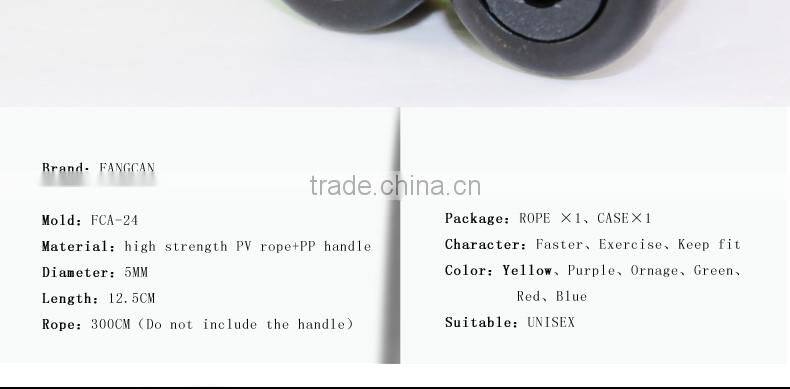 Customized Multicolor Speedy Skipping Rope, Cheap Exercise Jump Rope