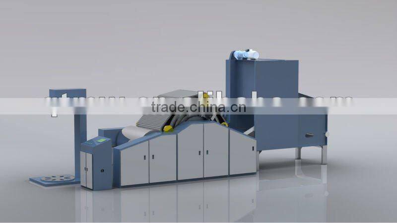 semi-worsted combination carding machine
