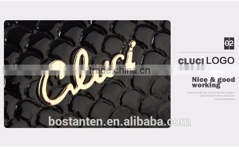 fashion women leather beach bag chain sling shoulder bag