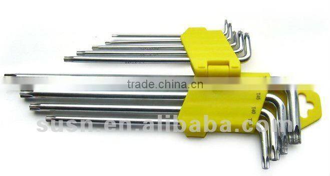 Hot Product 9 PCS Metric and SAE Hex Key Set Hand Tool