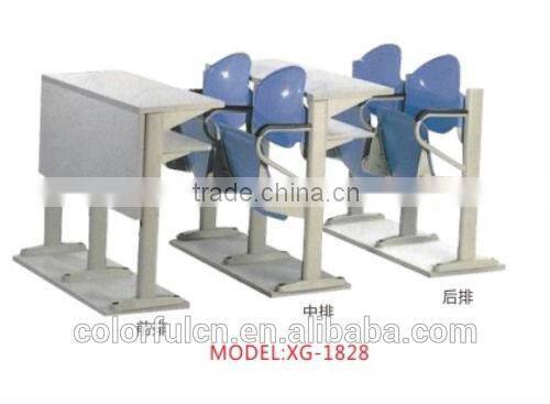 Elementary School Library Furniture(XG-1830) student chair&desk