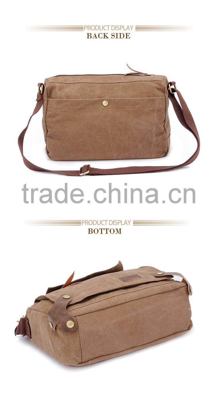 2015 Best Selling Sports Canvas Crossbody Bags Men of Outdoor Messenger Bags with 4 colors