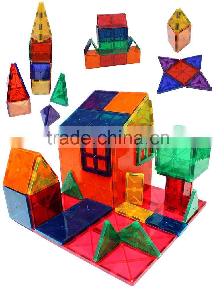 3-D Magnetic Diy Funny Building Blocks for toddlers