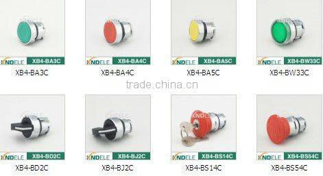 40mm mushroom key switch head red XB4-BS14C