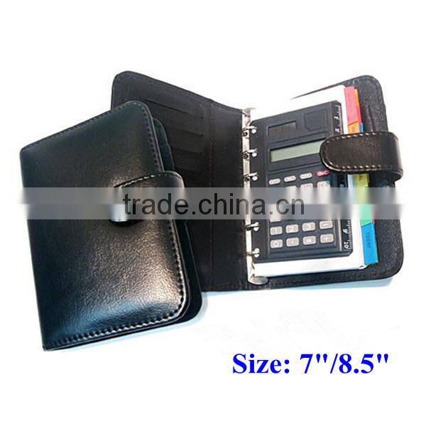 A5 leather ring pretty organizer agenda