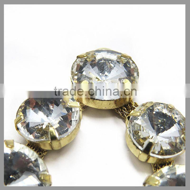 Sandals Accessories Large Rhinestone Shoe Buckles